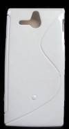 Silicone S-Line TPU Gel Case for Sony Xperia U White